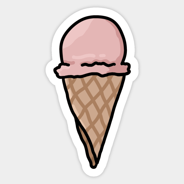 Ice Cream Sticker by Reeseworks